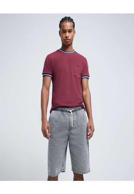 Bermuda Para Hombre Jogger Color Gris Claro Marca Ostu #60100355