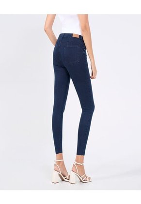 Jean Para Mujer Push Up Color Azul  Marca Ostu #40160563