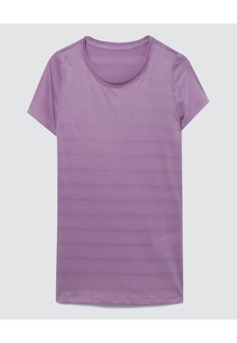 Camiseta Para Mujer Manga Corta Color Morado Marca Ostu #40091805 Ostu