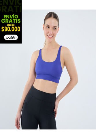 Top Para Mujer  Color Azul Marca Ostu #40220413 Ostu