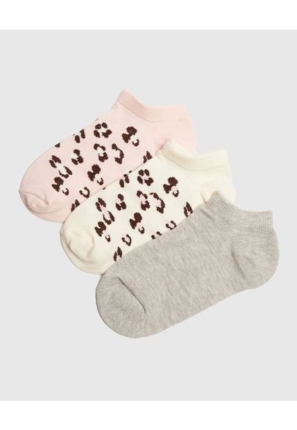 Medias Infantil Niña Invisible Color Negro Marca Ostu #90980139