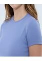 Camiseta Para Mujer Crop Top Color Azul Marca Ostu #40092333 de Ostu