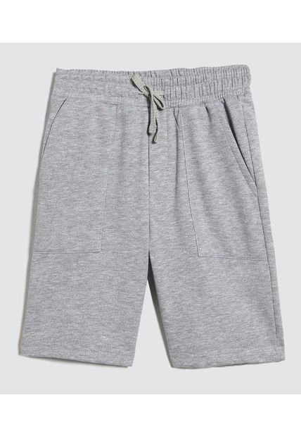 Bermuda Para Niño  Color Gris  Marca Ostu #80100048