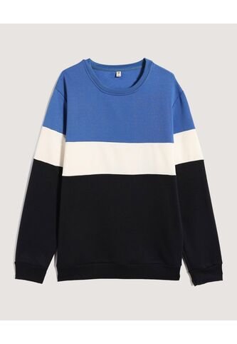 Buzo Para Hombre Cuello Redondo Color Azul Rey Marca Ostu #60060381 Ostu