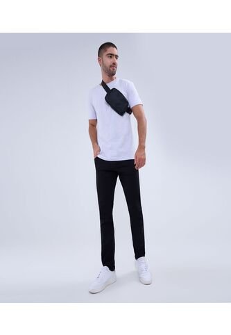 Jean Para Hombre Slim Color Negro Marca Ostu #60160309 Ostu
