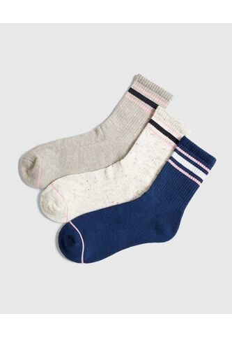 Medias Para Mujer Caña Corta Color Negro Marca Ostu #40980228 Ostu