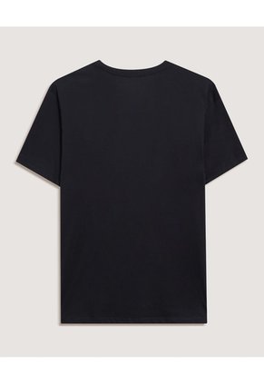 Camiseta Para Hombre Manga Corta Cuello Redondo Color Negro Marca Ostu #60091921