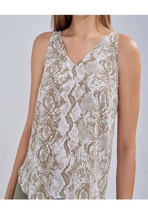 Blusa Para Mujer Manga Sisa Color Verde  Marca Ostu #40121046