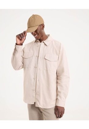 Chaqueta Para Hombre  Color Beige Marca Ostu #60080151