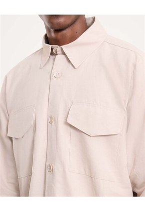 Chaqueta Para Hombre  Color Beige Marca Ostu #60080151