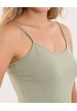 Top Para Mujer Tiras Color Verde Marca Ostu #40220443 de Ostu
