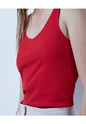 Camiseta Para Mujer Manga Sisa Color Rojo Marca Ostu #40091966