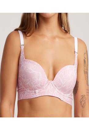 Brasier Para Mujer Copa Completa Color Rosado Marca Ostu #40830010