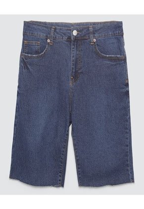 Bermuda Para Hombre Slim Color Azul  Marca Ostu #60100242