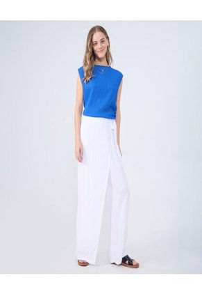 Camiseta Para Mujer Manga Sisa Color Azul Rey Marca Ostu #40092320