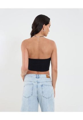 Top Para Mujer  Color Negro Marca Ostu #40220424