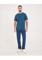 Camiseta Para Hombre Manga Corta Cuello Redondo Color Azul Marca Ostu #60091787 de Ostu