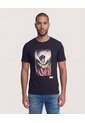 Camiseta  Para Hombre Manga Corta Cuello Redondo Color Negro Marca Ostu #60091927 de Ostu