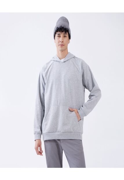 Buzo Para Hombre Hoodie Color Gris  Marca Ostu #60060289