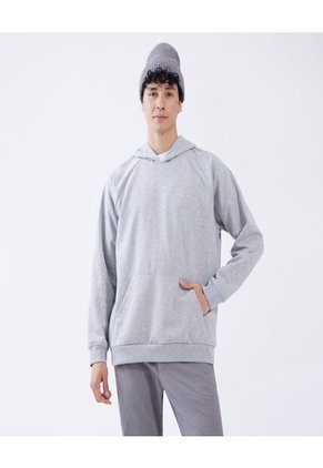 Buzo Para Hombre Hoodie Color Gris Marca Ostu #60060289