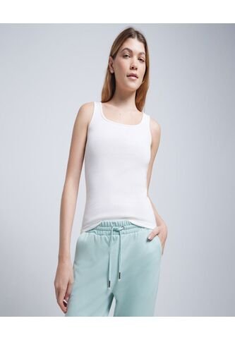 Camiseta Para Mujer Manga Sisa Color Crema Marca Ostu #40092154 Ostu