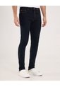 Jean Para Hombre Skinny Color Azul  Marca Ostu #60160301 de Ostu