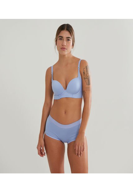 Brasier Para Mujer Copa Completa Color Azul  Marca Ostu #40830009