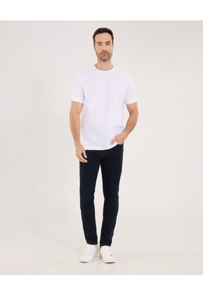 Jean Para Hombre Skinny Color Azul  Marca Ostu #60160301