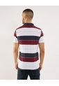 Polo Para Hombre Cuello Tejido Con Bolsillo Color Blanco Marca Ostu #60110802 de Ostu