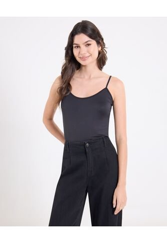 Top  Para Mujer Tiras Color Negro Marca Ostu #40220459 Ostu