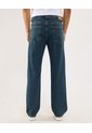 Jean Para Hombre Straight Color Azul Marca Ostu #60160443 de Ostu