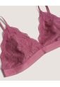 Bralette Para Mujer Encaje Color Morado Marca Ostu #40810007 de Ostu