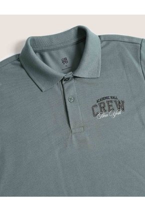 Polo Crew Screen  Infantil Niño Verde Ostu
