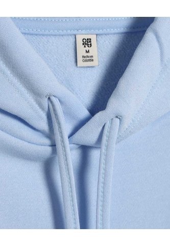 Buzo Para Mujer Hoodie Color Celeste Marca Ostu #40060350 Ostu