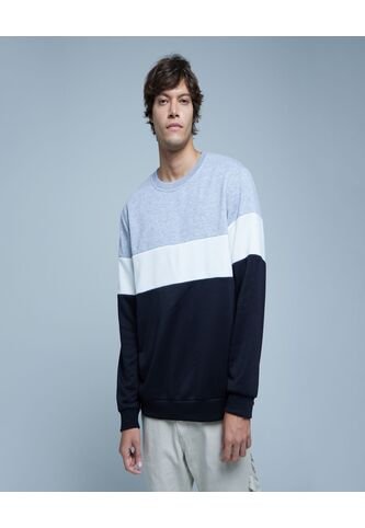 Buzo Para Hombre Cuello Redondo Color Gris  Marca Ostu #60060383 Ostu