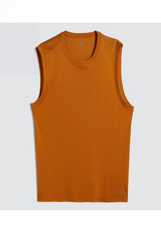 Camiseta Para Hombre Manga Sisa Color Mostaza Marca Ostu #60091363 Ostu