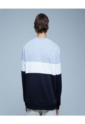 Buzo Para Hombre Cuello Redondo Color Gris  Marca Ostu #60060383