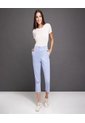 Pantalon Para Mujer Capri Color Azul  Marca Ostu #40070347 de Ostu