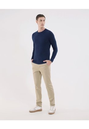 Saco Para Hombre Cuello Redondo Color Azul  Marca Ostu #60330033