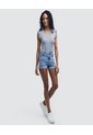 Camiseta Mujer Ostu M/C Verde VISCOSA 40091446-6538 de Ostu