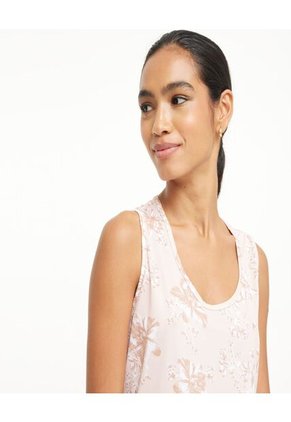 Top Para Mujer Cuello Redondo Color Rosado Marca Ostu #40220247