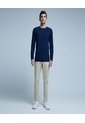 Saco Para Hombre Cuello Redondo Color Azul  Marca Ostu #60330033 de Ostu