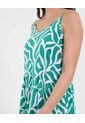 Vestido Para Mujer M/Sisa Largo Color Verde Marca Ostu #40170316 de Ostu