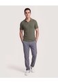 Pantalón Formal Essential  Para Hombre Gris Ostu de Ostu