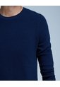 Saco Para Hombre Cuello Redondo Color Azul  Marca Ostu #60330033 de Ostu