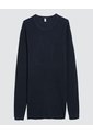 Saco Para Hombre Cuello Redondo Color Azul  Marca Ostu #60330033 de Ostu