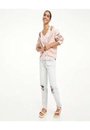 Top Para Mujer Cuello Redondo Color Rosado Marca Ostu #40220247