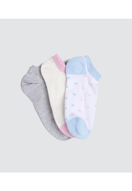 Medias Para Niña Invisible Color Pack X Marca Ostu #90980095