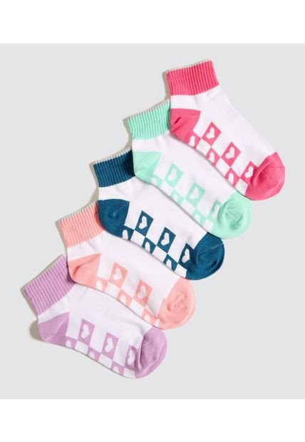 Medias Para Niña Tobillera Color Pack X Marca Ostu #90980120
