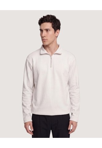Buzo Half Zip  Para Hombre Camel Ostu Ostu